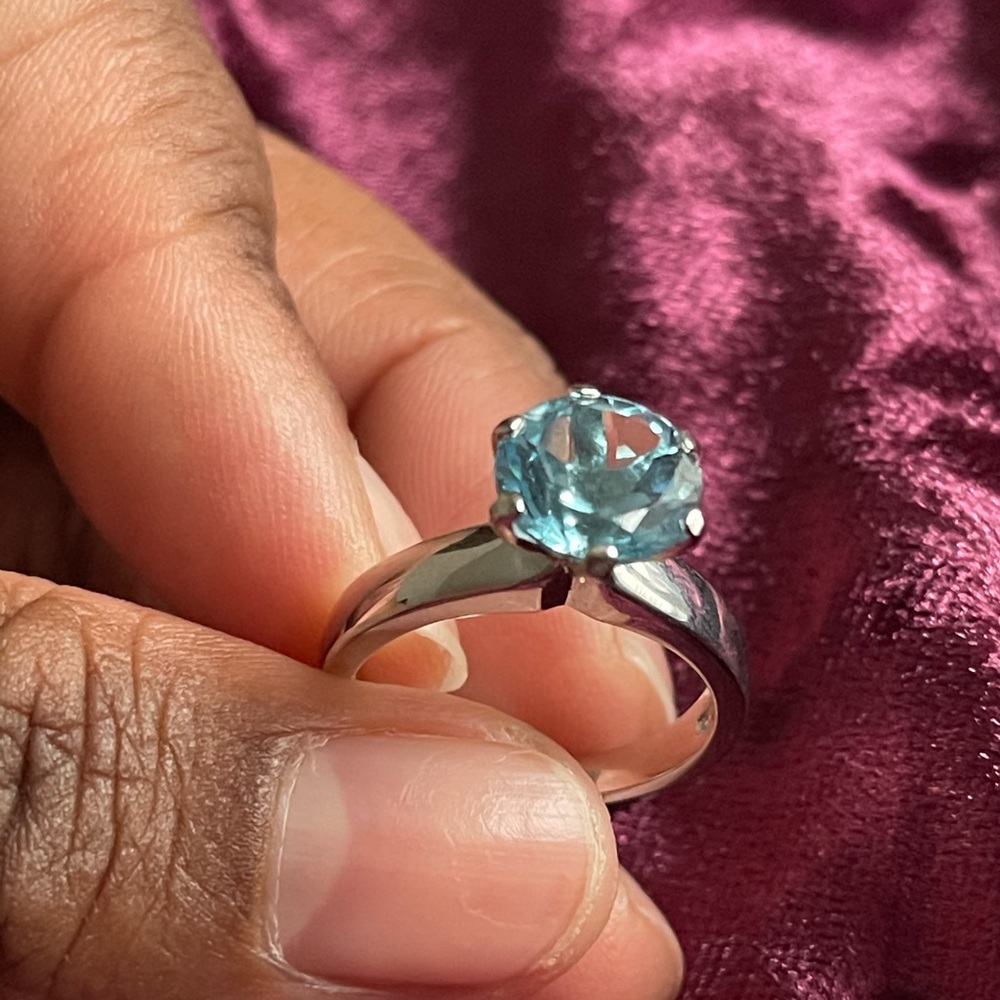 Blue Topaz Ring/ SOLD!!